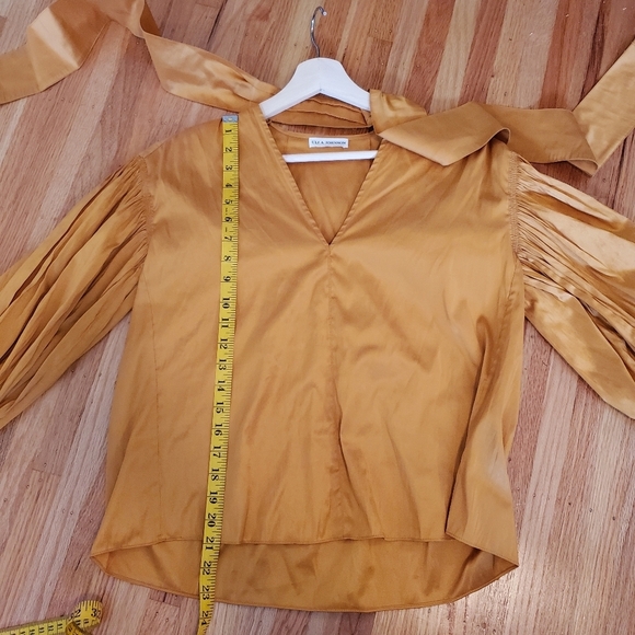 Ulla Johnson Goldenrod Blouse - Picture 15 of 16